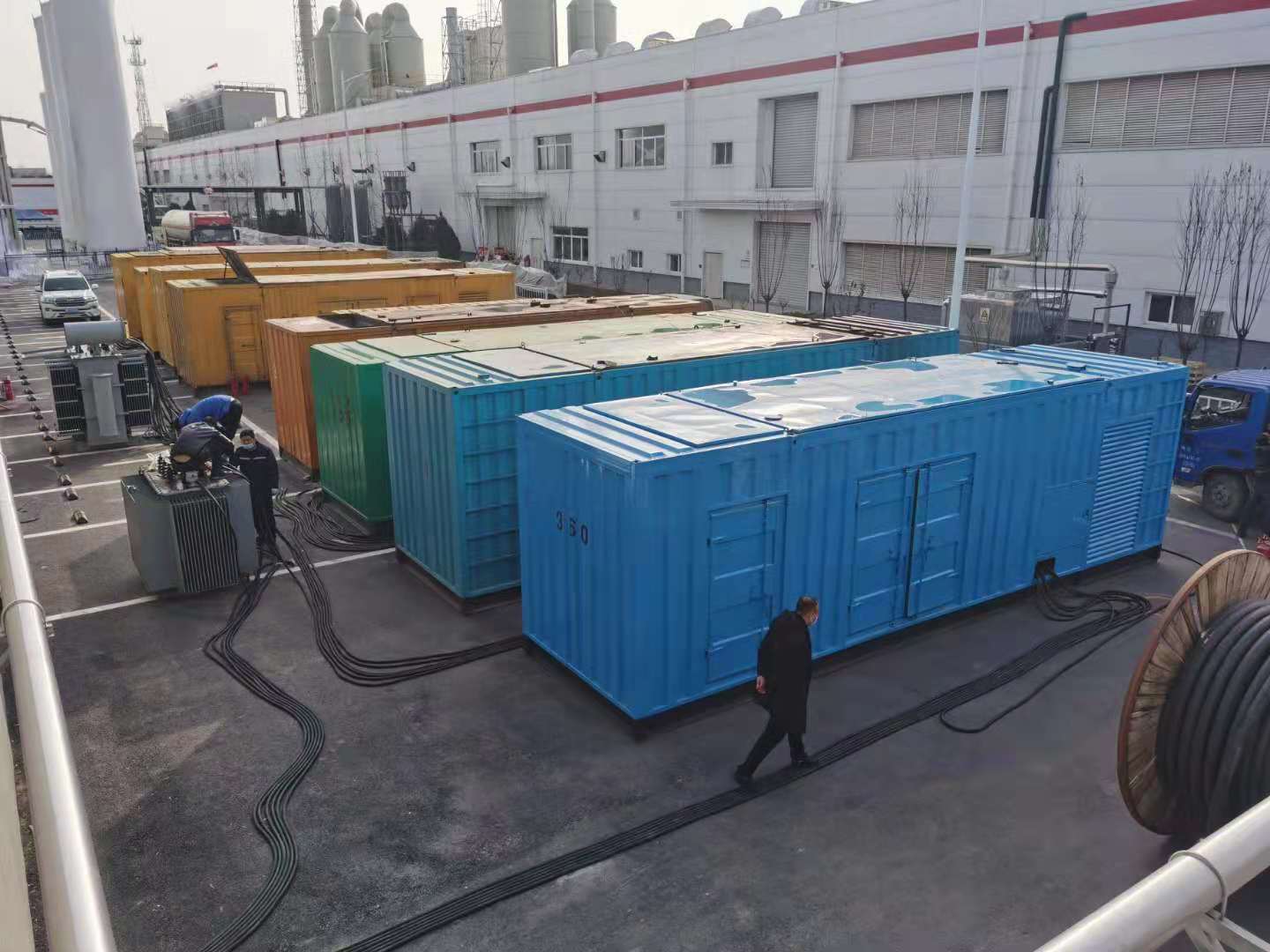 恩平出租发电机-柴油发电机组三相采用什么接法