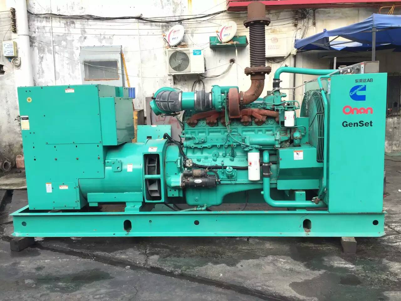 恩平租赁发电机-柴油发电机不正常冒烟的原因